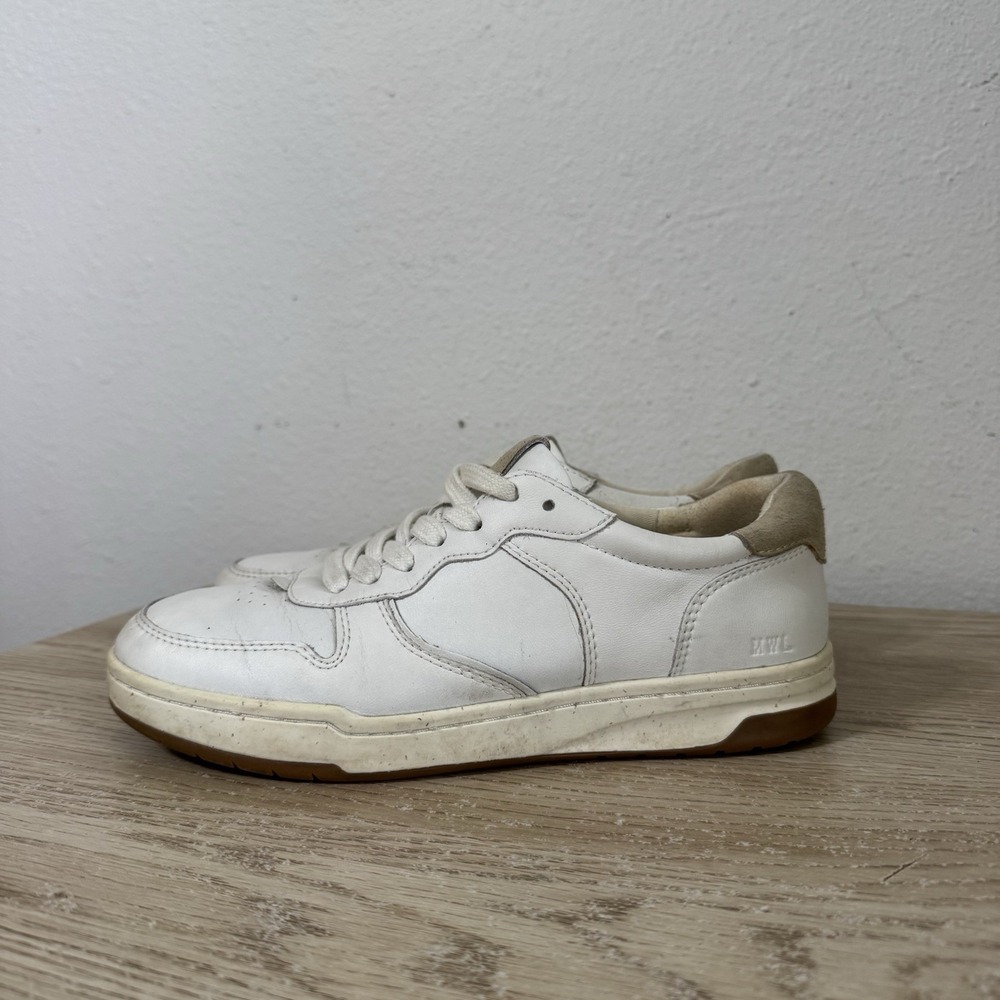 Madewell The Court Sneaker In White Leather Women's Size 8